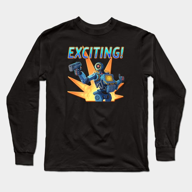 Pathfinder - Exciting! Long Sleeve T-Shirt by Paul Draw